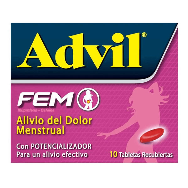 Advil Fem 10 Tabletas