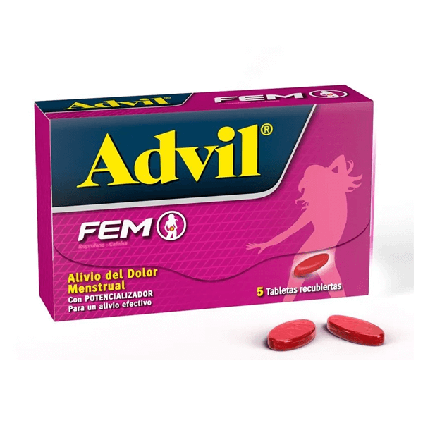 Advil Fem 5 Tabletas