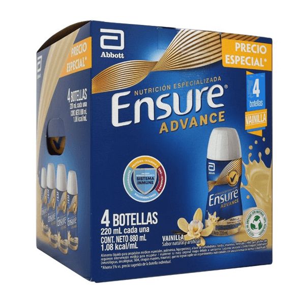 Ensure Advance Líquido Botella x4
