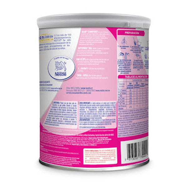 Fórmula Infantil Nan Comfort 400 gr. - Image 2