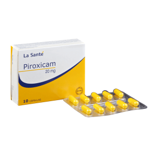 Piroxicam 20 mg 10 Cápsulas La Santé
